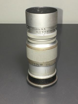 Vintage Ernst Leitz Wetzlar Elmar 35mm 9cm F/4 Lens A Classic