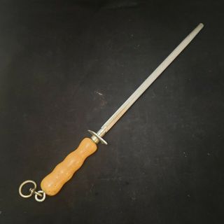 Victorinox R.  H Forschner 12 " Large Knife Sharpening Steel Honing Rod 17 " Vintage