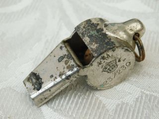 Lovely Vintage Ww2 Raf Royal Air Force Ministry Ditching Whistle 293/14/l1795