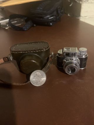 Tone Anastigmat,  1: 3.  5,  F=25 Mm,  Vintage Mini Spy Camera Tone,  Pat.  Toko