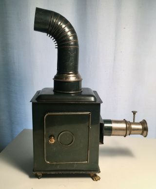 Antique Vintage Magic Lantern Image Projector Oil Light Toy No Slides