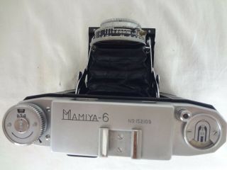 Mamiya 6 6x6 film folding camera w/Zuiko 75/3.  5 lens from Japan Exc,  cond 2001 2