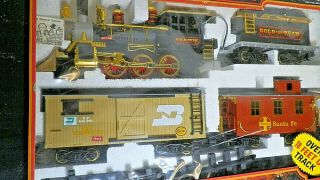 Vintage Gold Rush Express G - Scale Train Set 186 Complete