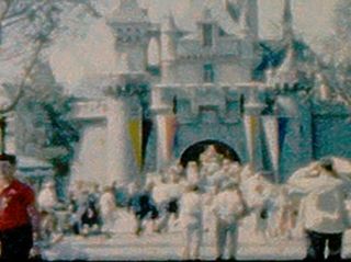 Vintage 8mm Color Home Movie Film Vacation Disneyland 1955 Cars Ch928