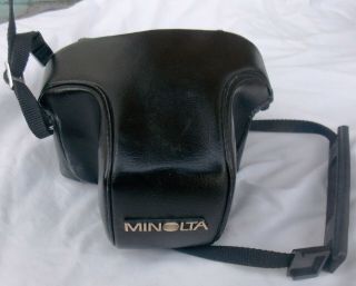 Vintage Minolta X - 700 Mps Film Camera With 50mm Lens & Case