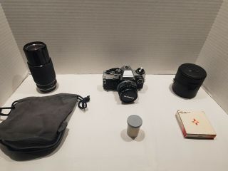 Olympus Om - 10 Slr Camera Shutter And Accessories