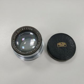 Carl Zeiss Tessar 8cm F2.  8 For Reflex Korelle (m41) Lens