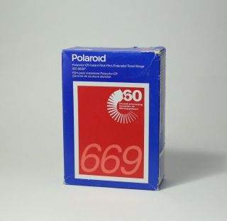 Polaroid 669 Color Instant Film Iso 80 2 Pack Box With 20 Photos Exp 09/1998