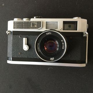 Canon 7 Rangefinder Camera With Industar 53mm F2.  8 Lens