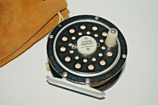 Pfleuger Medalist 1494 Cj By Shakespeare Fly Fishing Reel W Line Leader Case