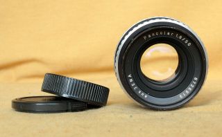 Pancolar 50/1.  8 50mm Carl Zeiss Lens Praktica M42 Cla Zebra -