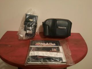 Nishika N8000 3d Camera With Paperwork And Flash