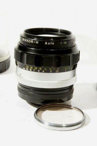 Nikon Nikkor - H 85 1.  8 (non ai) lens for 35mm SLR/some digital 2