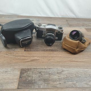 Miranda Automex Ii Camera With Leather Case And Extra Lens