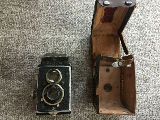 Vintage Germany Rolleiflex Franke & Heidecke Braunschweig Camera Carl Zeiss 614