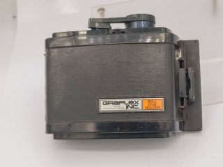 Graflex Inc Rh20 6x7 220 Roll Film Back For 2x3 Speed Crown Graphic Camera No Ds