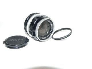 Nikon Nikkor - S Auto 1:2.  8,  35mm Nikon F Mount Non - Ai Lens