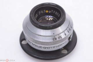 ✅ Bausch & Lomb ‘zeiss’ Tessar 48mm 4.  5 Micro,  (macro) Enlarging Lens Tf825