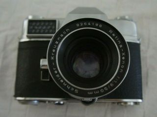 Kodak Retina Reflex III camera with Xenon f:1.  9 50mm Schneid - Kreuznach lens 2