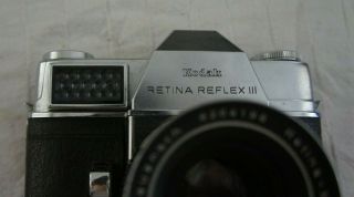 Kodak Retina Reflex III camera with Xenon f:1.  9 50mm Schneid - Kreuznach lens 3