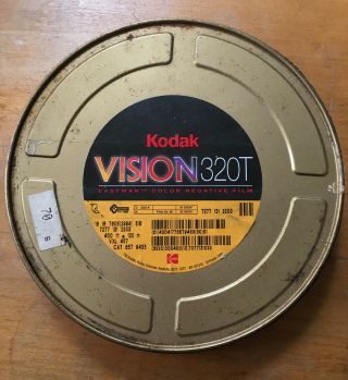 Kodak Vision 320t 7605 - 16mm 400’ Can - Very Expired (see Notes)