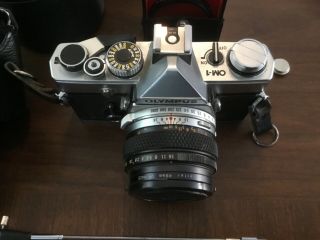Olympus Om - 1 35mm Slr Camera,  50mm F1.  8 Lens,  User Manuals,  Closeup Filters