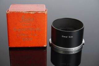Leica Leitz Itooy / 12580 Lens Hood For 5 Cm Elmar With E39 Front Flange - Boxed