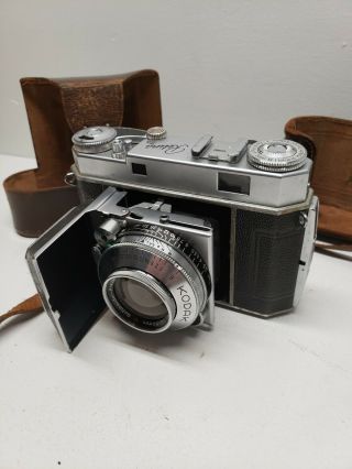 Kodak Retina IIa with Retina - Xenon 50mm F2 Lens /original Case 2