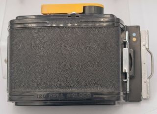 Graflex Rh 10 - 20 Rh10 6x7 120 Roll Film Back For 2x3 Speed Crown Graphic Camera