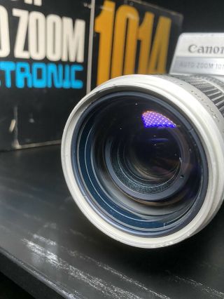 CANON 1014 AUTO ZOOM ELECTRONIC 8.  Recently CLA’d & 3