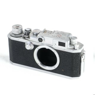 ^ Canon Ii F 35mm Rangefinder Camera Leica L39 M39 Screw Mount [shutter Dead]