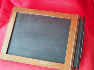 8x10 " Glass Plate Film Holder Wood,  4 Reducing Inserts Fulmer & Schwing Ek