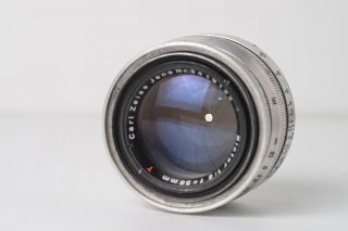 Carl Zeiss Jena Biotar 58mm f/2 lens 17 blade M42 screw mount 3
