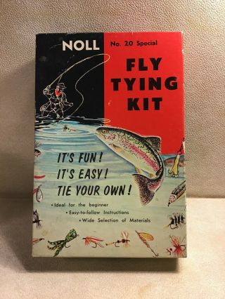 Vintage Noll Fly Tying Kit No.  20