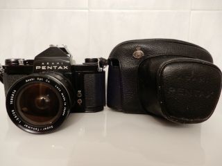 Asahi Pentax S1a Camera With 28mm F3.  5 Lens