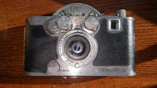 Mercury Ii Model Cx 1/2 Frame 35mm Camera With Tricor 35mm F 2.  7 Lens