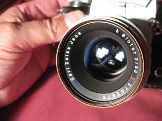 IHAGEE EXAKTA VX Dresden Camera w CARL ZEISS JENA BIOTAR 58mm f/2 Lens 3