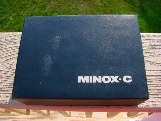 Vintage Minox C Camera,  Flash,  Case,  Accessories