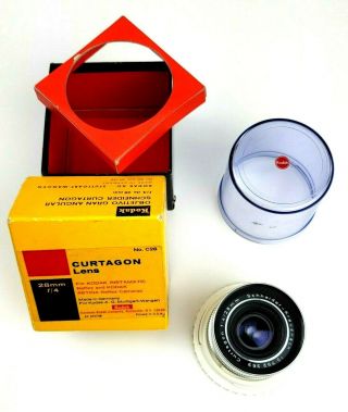 Schneider Kreuznach 10792363 Curtagon 28mm F:4 Lens - Kodak Instamatic / Retina
