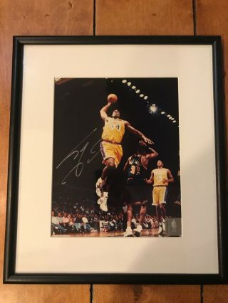 Shaq Shaquille O’neal Lakers Signed Autograph 8x10 Photo Matted & Framed 13x15 "