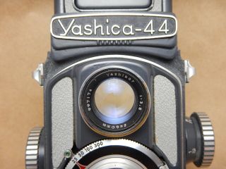 Yashica 44 Grey Baby 4X4cm TLR Camera with 60mm f/3.  5 Yashicor Lens 3