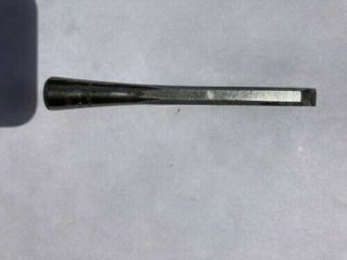 Vintage Stanley No.  750 Socket Chisel 5 " X 3/8 " Blade Long Bevel Edge Made In Usa