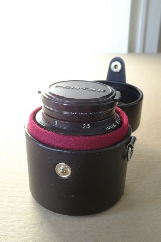 SMC Pentax - A Macro 1:2.  8 50mm Lens 3