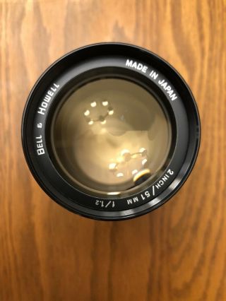 Bell & Howell 2 Inch 51mm F/1.  2 Fast Projection Lens 51,  In Bag Old Stock