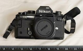 Nikon Fa 35mm Slr Camera Black Body Only Mjb