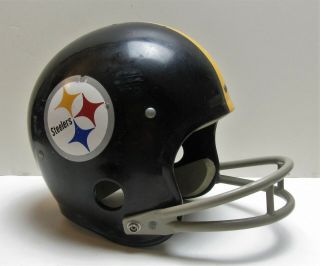Vintage 1980 Rawlings Pittsburgh Steelers Full Size Helmet Hnfl–n Small Usa