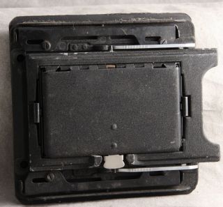 2x3 Graflok Back From Graflex Xl With Adapter For Early Speed Graphic