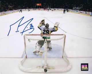 Marc Andre Fleury Pittsburgh Penguins Autographed 8x10 Photo