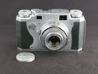 Konica Iib Rangefinder Camera With 50mm F/2.  8 Lens,  Ready To Shoot.