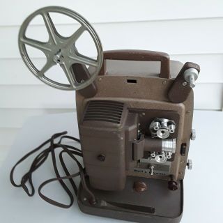 Vintage Bell & Howell 8mm Movie Projector Model 253 - AX,  including the bulb 3